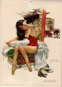 Desnudo Painting - pin up de diciembre de 1948